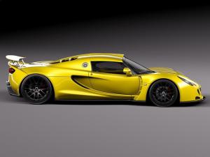 小汽车之法拉利HennesseyVenomGT跑车