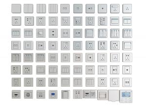 多空插座、开关和面板
