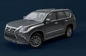 小汽车之雷克萨斯GX570SUV