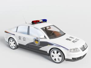 现代警车汽车