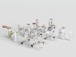 不锈钢哑光三角阀水龙头五金工具