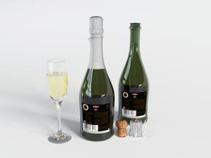酒瓶酒杯