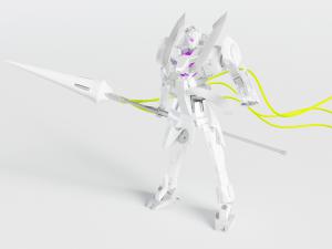 拿兵器的机器人