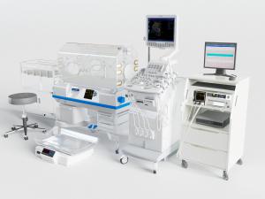 保育箱、电子秤、B超和心电图检测仪医疗器械