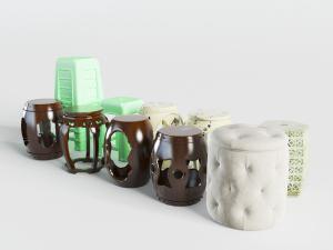 中式古典鼓凳坐墩塑料凳子