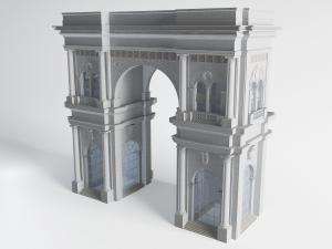 欧式大门建筑
