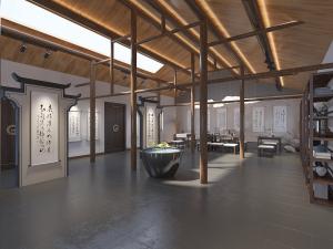 新中式字画展厅展馆