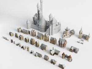 欧式建筑城堡