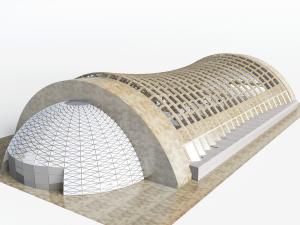 现代体育馆建筑