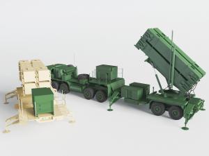 防空导弹发射车武器