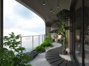 新中式阳台