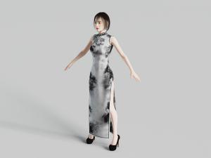 穿旗袍的女人