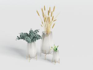 现代轻奢花瓶花卉