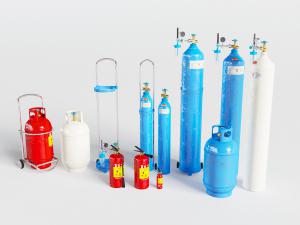 现代消防器材氧气罐医疗器械设备