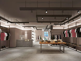 后现代服装店鞋包店