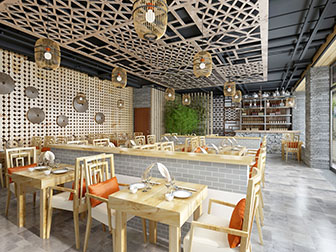 新中式餐馆饭店