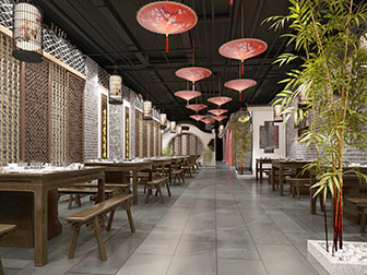 新中式餐馆饭店
