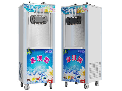 现代制作冰激凌机