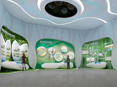 现代展厅展览
