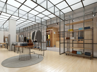 工业风服装店