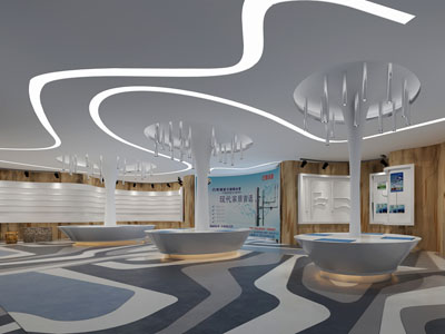 后现代建材展厅展览