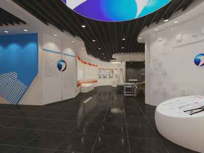 现代展厅展览