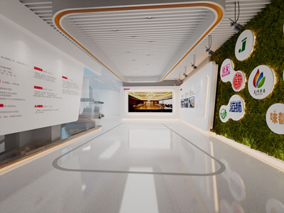 现代展厅展览