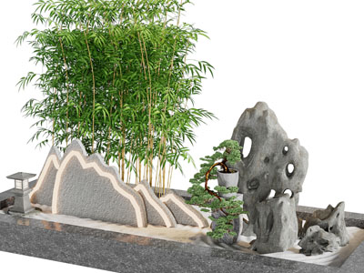 中式庭院景观园艺小品