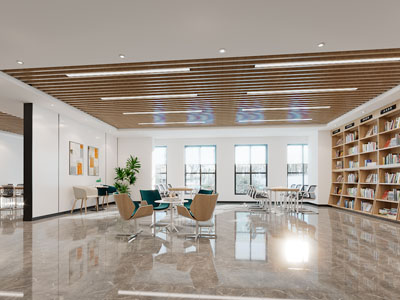 现代阅览室、图书馆、书吧