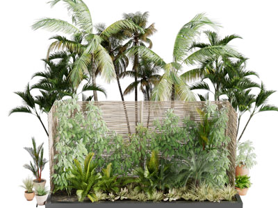 现代户外植物景观园艺小品
