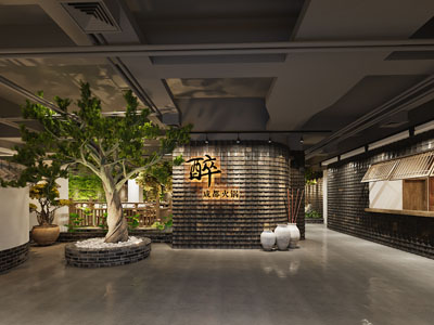 工业loft饭店餐馆、火锅店