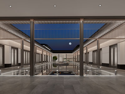 新中式庭院