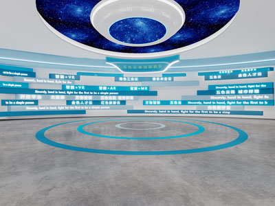 现代展厅展览