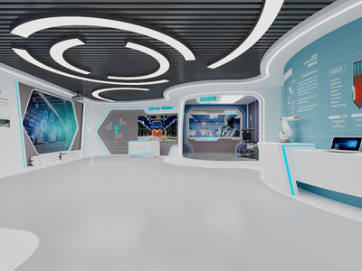 现代智能机器展厅展览