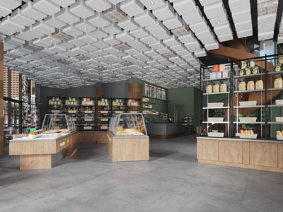 工业loft便利店百货超市