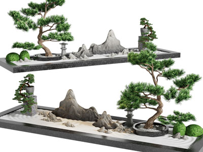 新中式景观园艺小品