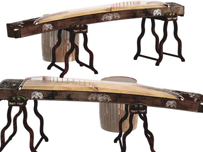 中式古筝乐器