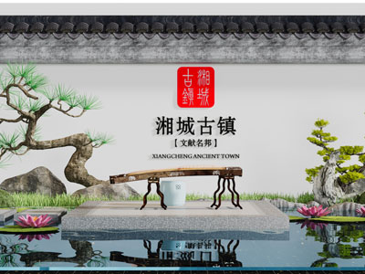 新中式景观园艺小品