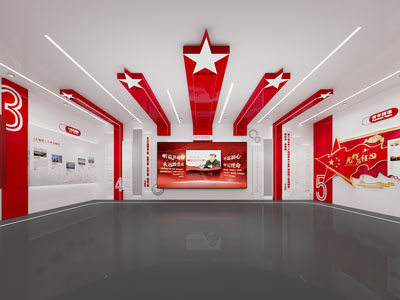 现代党建文化展厅展览