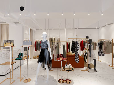 现代女装专卖店