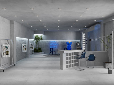 工业loft服装专卖店