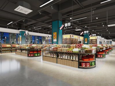 工业loft百货超市、便利店