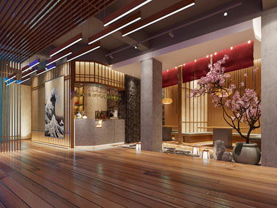 日式饭店餐馆