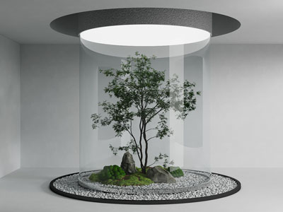 现代室内景观园艺小品