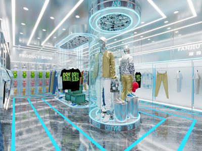 后现代服装专卖店