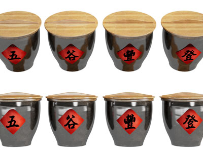 中式陶瓷酒缸