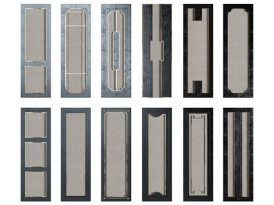 新中式护墙板