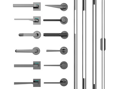 现代金属拉手