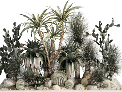 现代户外花草景观园艺小品