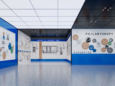 现代展厅展览